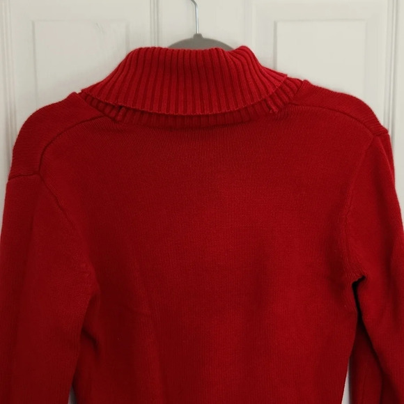 Chaps Red Knit Sweater - Picture 10 of 12